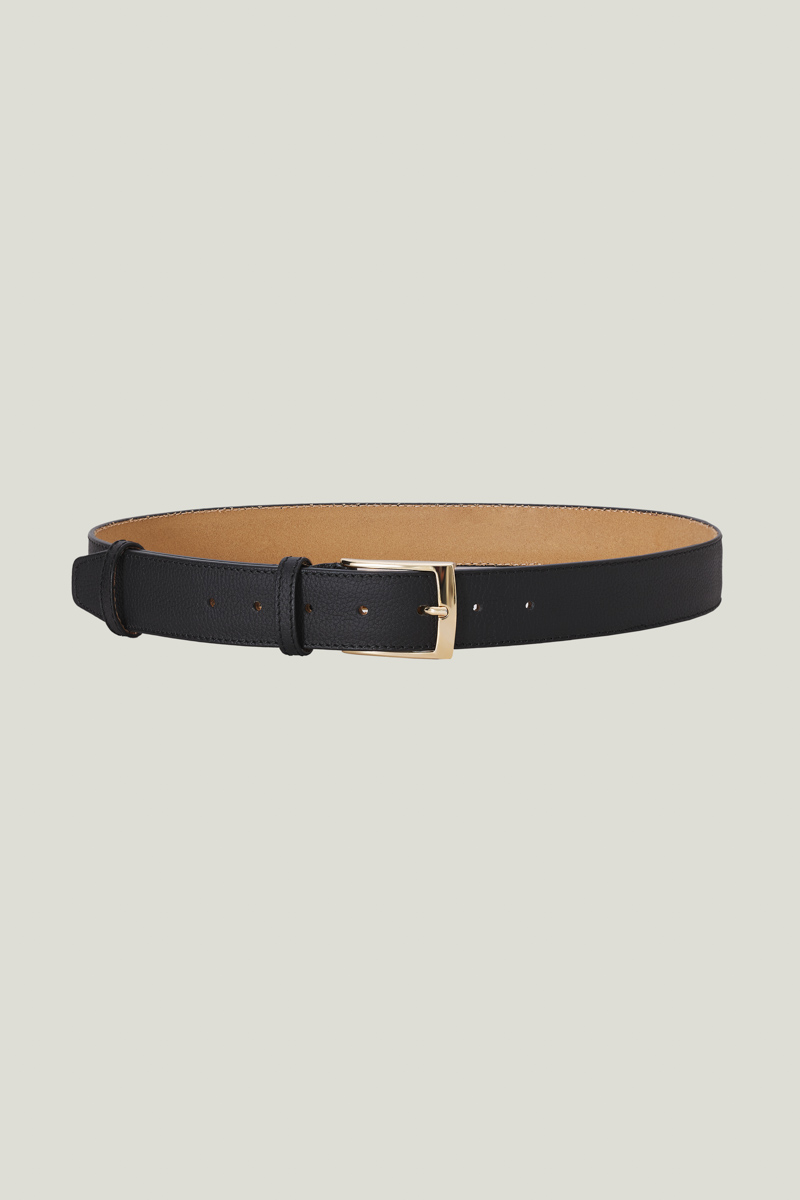 Leather Belt105 Black